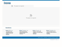 Tablet Screenshot of ionicsgroup.com
